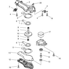 Gear Case for ECHO HC-341ES