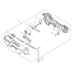 Throttle for ECHO HCA-2620ES-HD