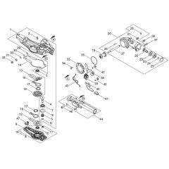 Gear Case for ECHO HCA-265ES-HD