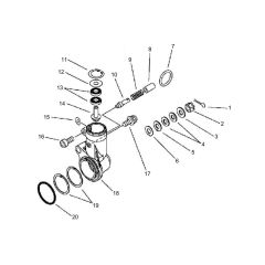 Gear Case for ECHO HCAA-2402A