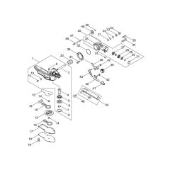 Gear Case for ECHO HCAA-2403A