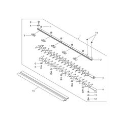 Cutting Blade for ECHO HCAS-235ES-LW