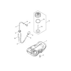Fuel Tank for ECHO HCAS-236ES-LW