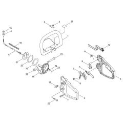 Handle for ECHO HCR-1501