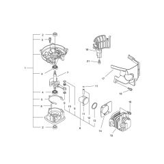 Cylinder, Crankcase, Piston