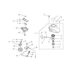 Starter, Magneto, Clutch for ECHO