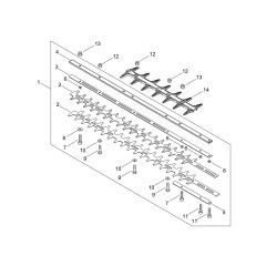 Blade for ECHO HCR-165ES
