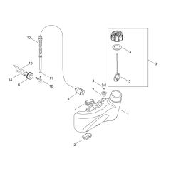 Fuel Tank for ECHO HCR-185ES