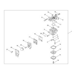 Carburettor for ECHO HCS-3210ES