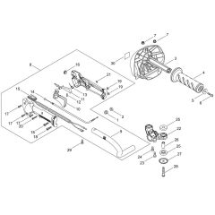 Main Pipe & Handle for ECHO