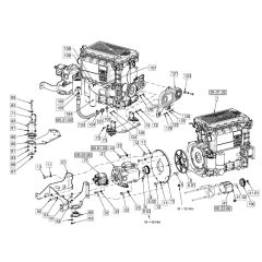Pump Drive & Engine Assembly