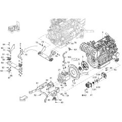 Pump Drive & Engine Assembly
