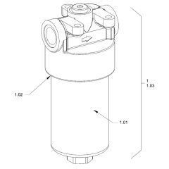 Hydraulic Oil Filter for Hamm