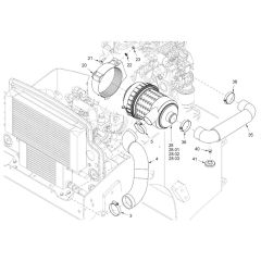 Air Filter for Hamm HD18 - 20