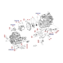 Pump Drive, Engine Assembly