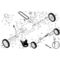 Drive Assembly for Husqvarna HD800HW