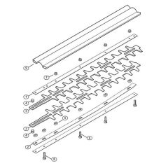 Cutter Bar Assembly for Trimmers