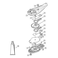 Gear Housing HG 900 Assembly