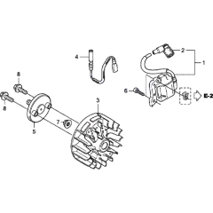 Flywheel Assembly for Honda