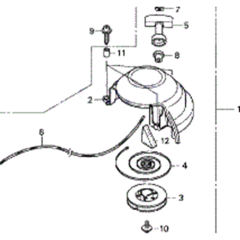 Recoil Starter for Honda HHH25S75E