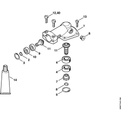 Angle Drive for Stihl HL-KM