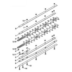 Blade Assembly for Stihl HL 0