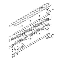 Blade Assembly for Stihl HL 0