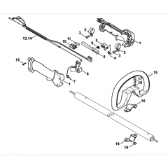 Handle Assembly for Stihl HL100