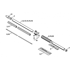 Drive Tube Assembly for Stihl HL100