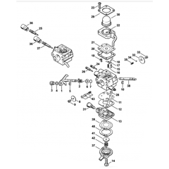 Carburetor Assembly for Stihl HL100