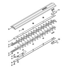 Blade Assembly for Stihl HL 135