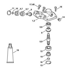 Angle Drive for Stihl HL 30