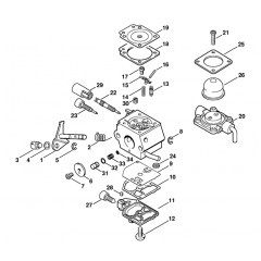 Carburetor C1Q-S66 for Stihl HL45