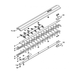 Blade Assembly for Stihl HL45