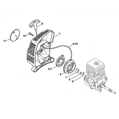 Rewind Starter for Stihl HL45