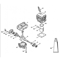Crankcase, Cylinder Assembly