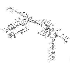 Angle Drive Assembly for Stihl HL73