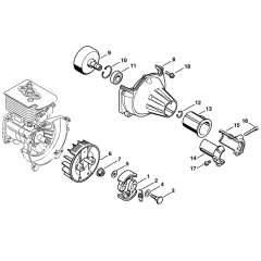 Clutch Assembly for Stihl HL73