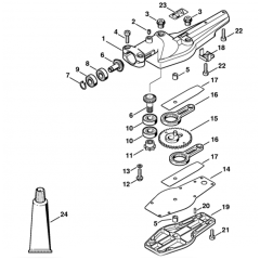 Gear Head Assembly for HL75