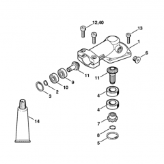 Angle Drive Assembly for Stihl HL75