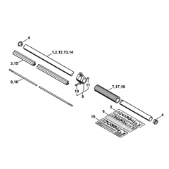 Drive Tube Assembly for Stihl HL75