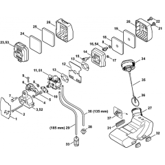 Air & Fuel Assembly for HL75