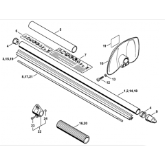 Drive Tube & Hand Guard Assembly