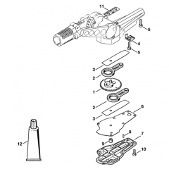 Blade Drive Gear Assembly