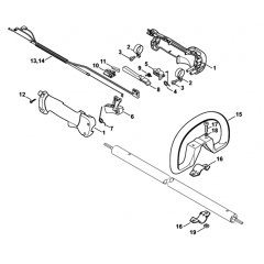 Handle Assembly for Stihl HL90K