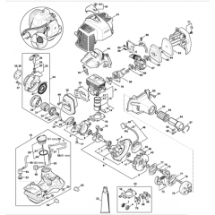 Engine Assembly for Stihl HL92C