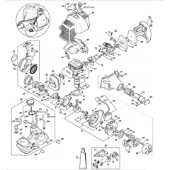 Engine Assembly for Stihl HL92C