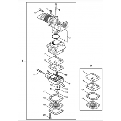 Carburetor RC2-S243 Assembly