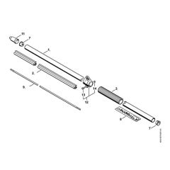Drive Tube Assembly for Stihl HL92