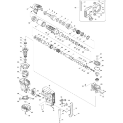 Makita HM1101C Main Assembly